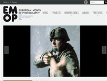 Tablet Screenshot of europeanmonthofphotography.org